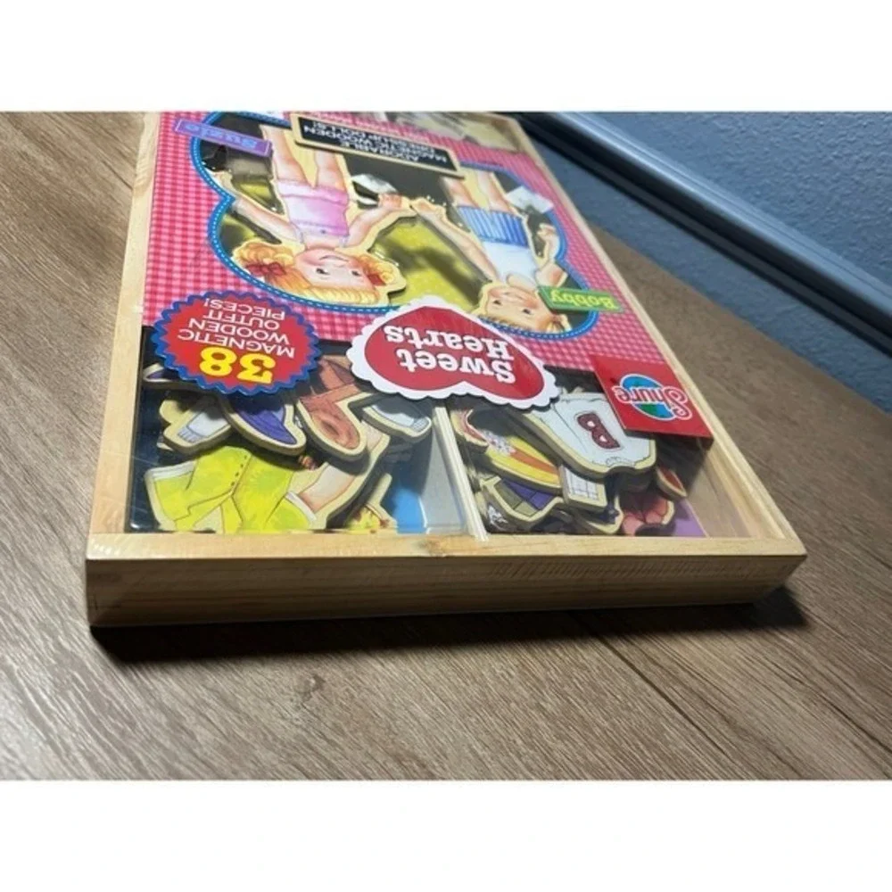 T. S.‎ Shure Sweet Hearts Wooden Magnetic Dress-up Dolls Ages 3 and Up